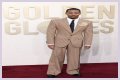 Tyler James Williams Dons Pin-striped Suit at Golden Globes 2024